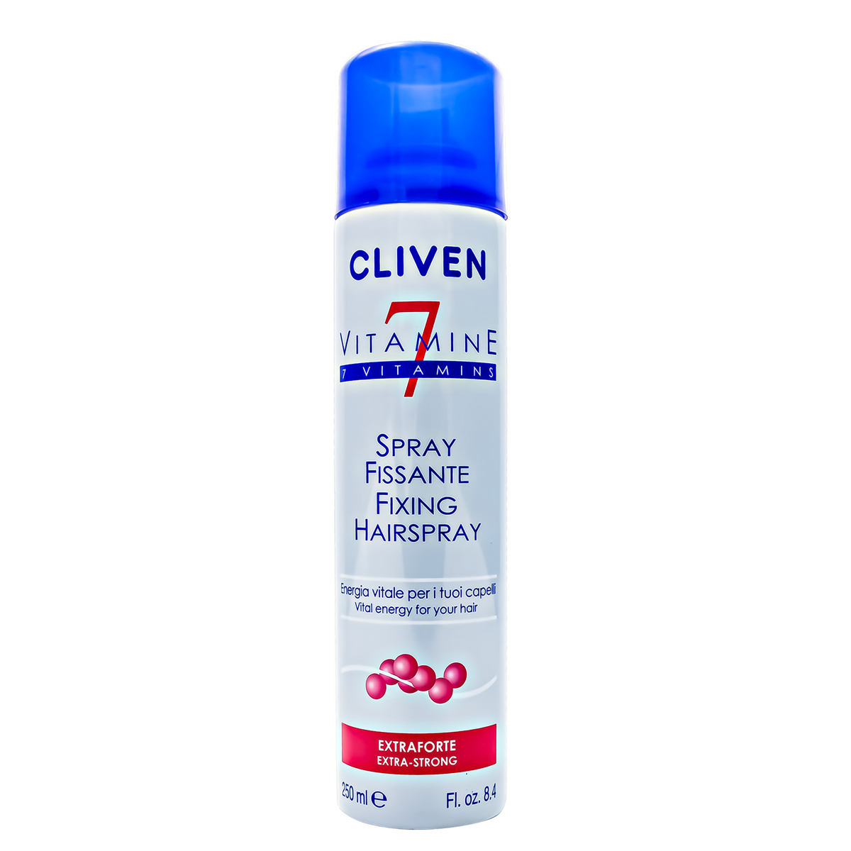اسپری حالت دهنده مو بسیار قوی هفت ویتامین~vitamine fixing hair spray~cliven7