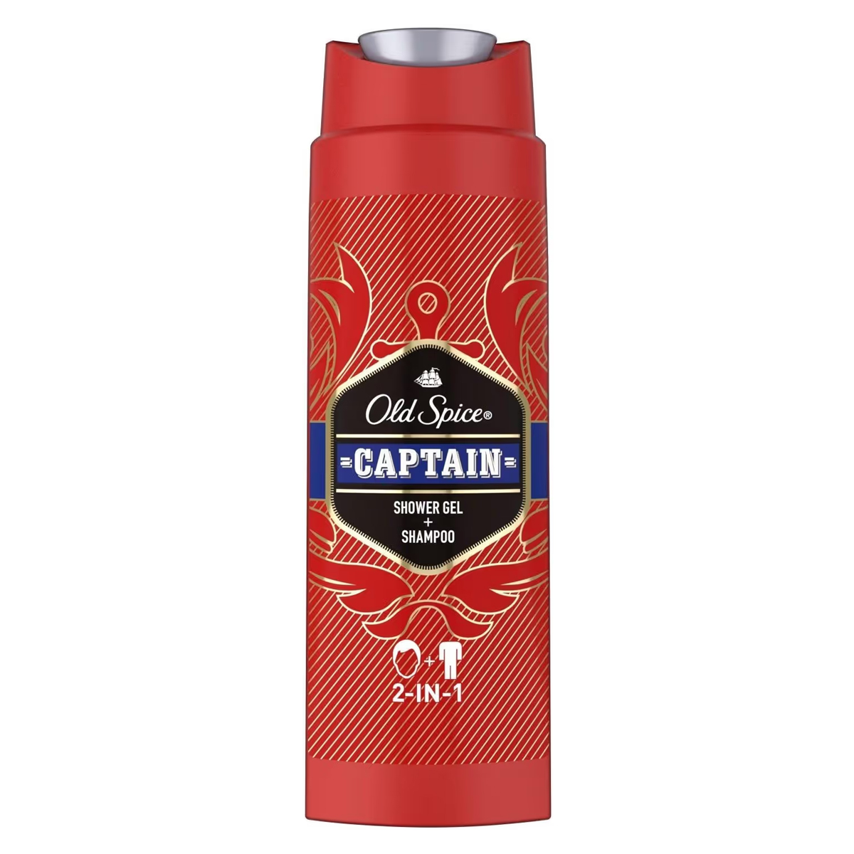 شامپو سر و بدن کاپیتان~Captain Hair And Body Shampoo~OLD SPICE