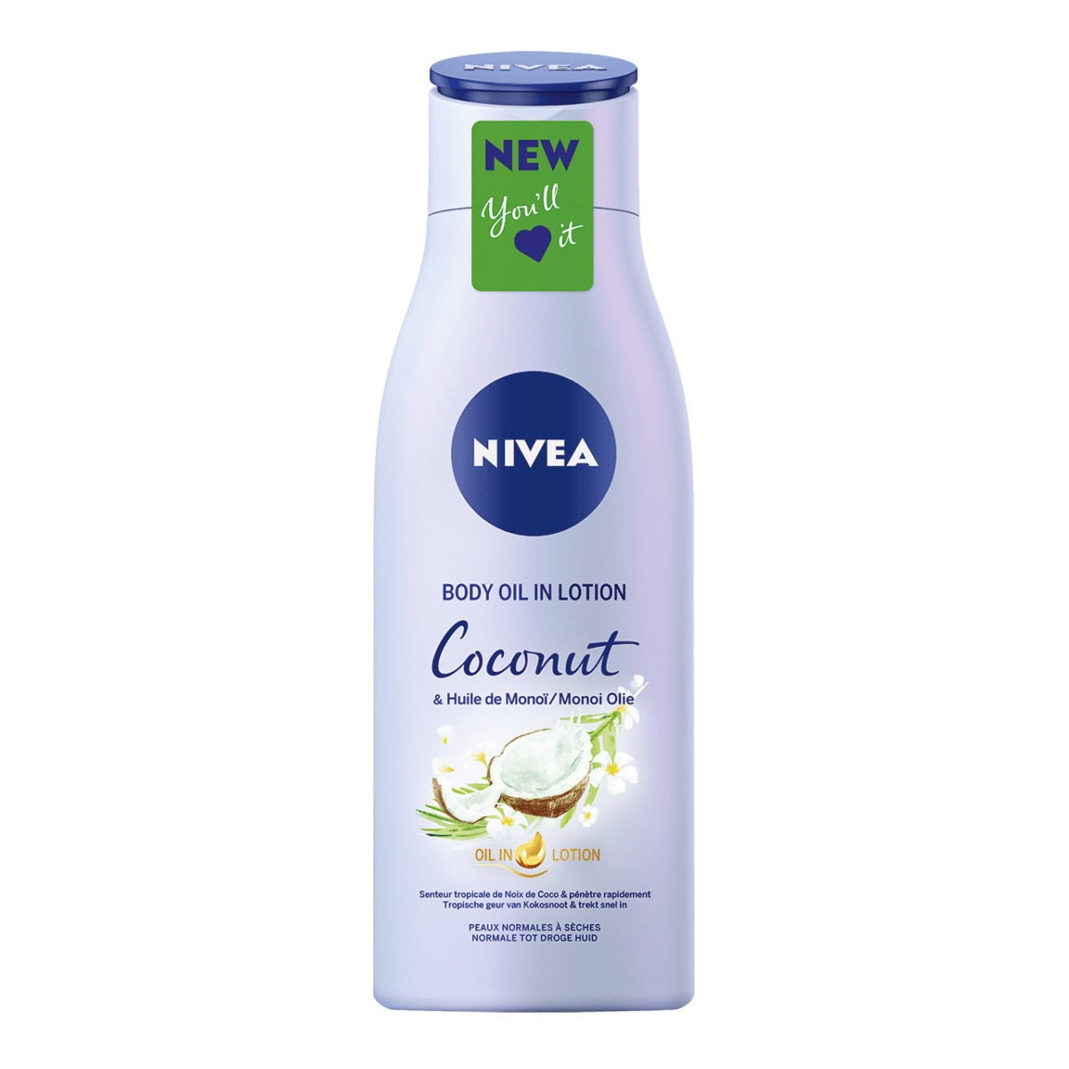 لوسیون بدن نارگیل~Coconut Body Oil In Lotion~NIVEA