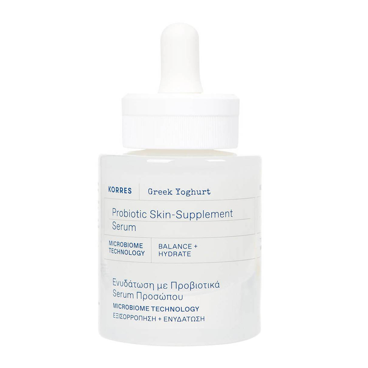 سرم آبرسان و ضد جوش پروبیوتیک~Greek Yoghurt Probiotics Skin Supplement Serum~KORRES