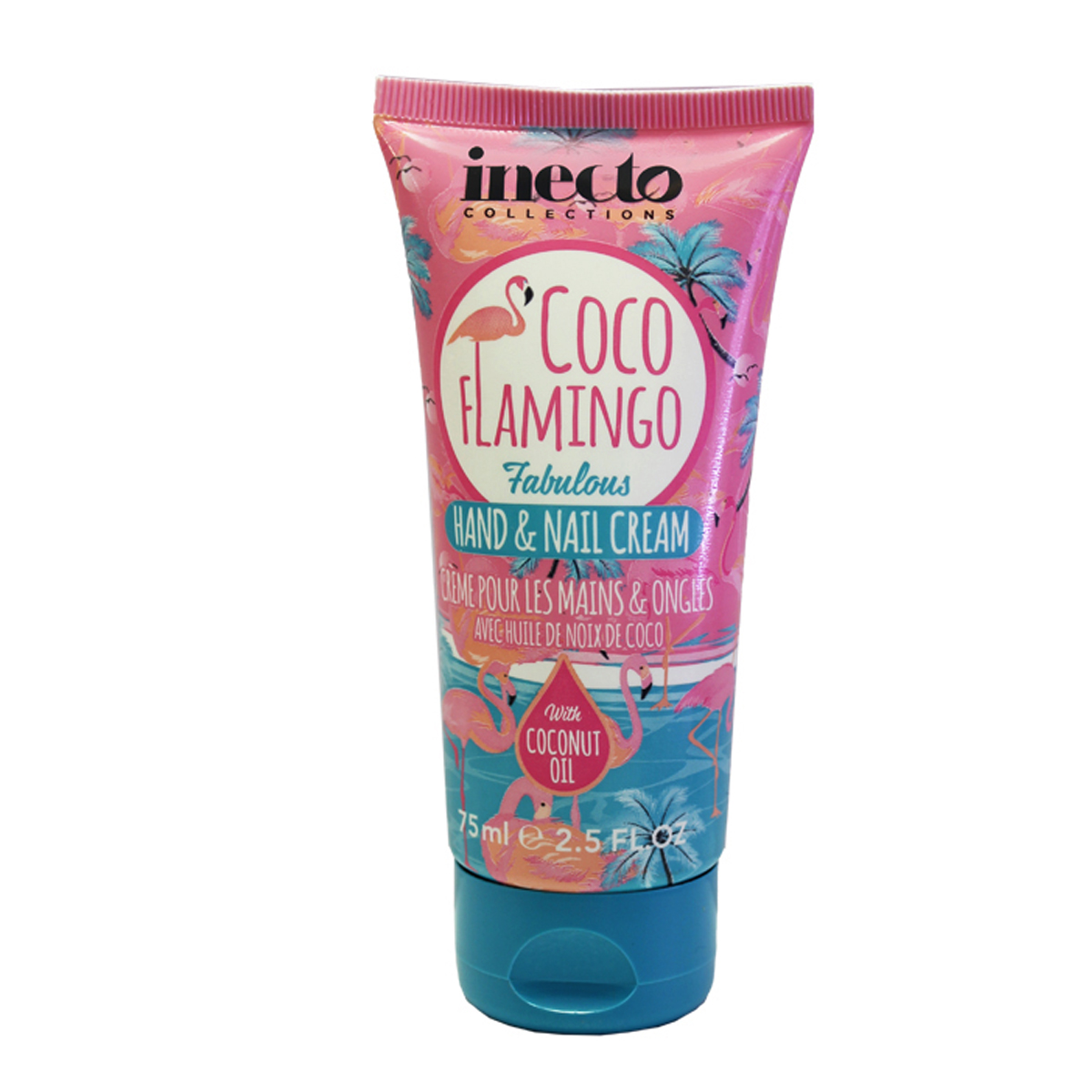 کرم آبرسان دست و ناخن کوکو فلامینگو~Hand & Nail Cream Coco Flamingo~INECTO