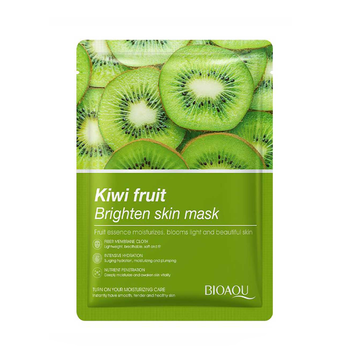 ماسک نقابی روشن کننده پوست کیوی~Kiwi Fruit Brighten Skin Mask~BIOAQUA
