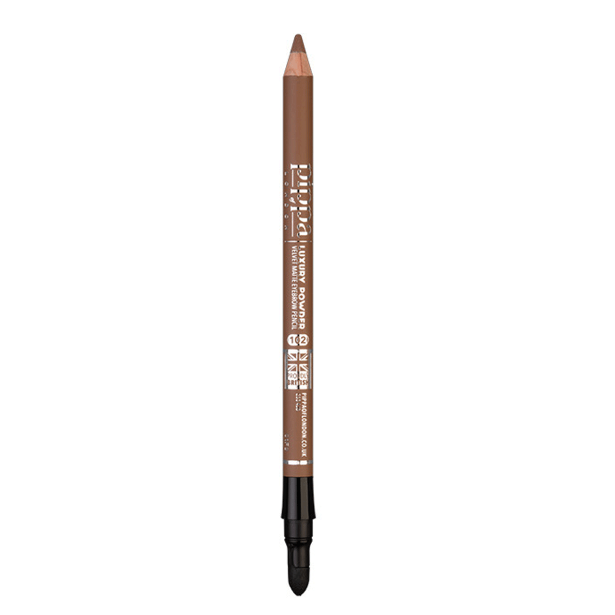 مداد ابرو مخملی لاکچری~Luxury Velvet Matte Eyebrow Pencil~PIPPA OF LONDON