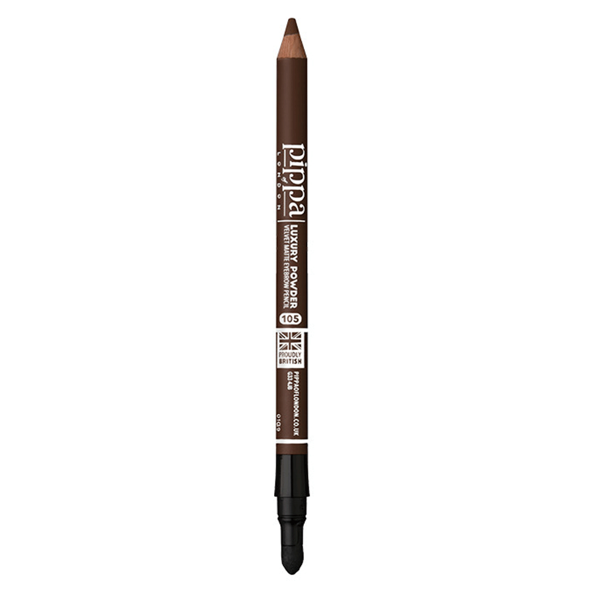 مداد ابرو مخملی لاکچری~Luxury Velvet Matte Eyebrow Pencil~PIPPA OF LONDON
