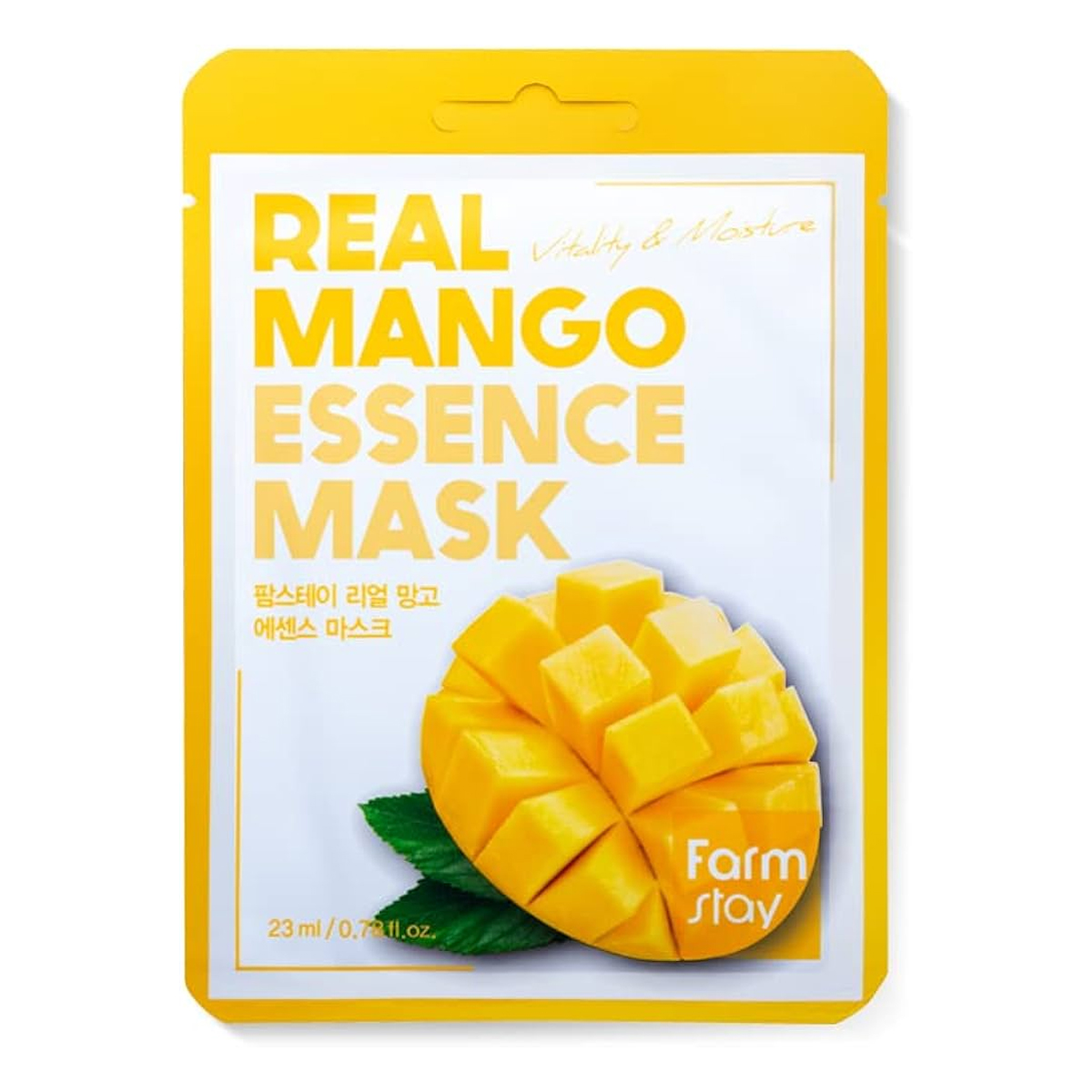 ماسک ورقه ای انبه~Mango Sheet Mask~FARM STAY