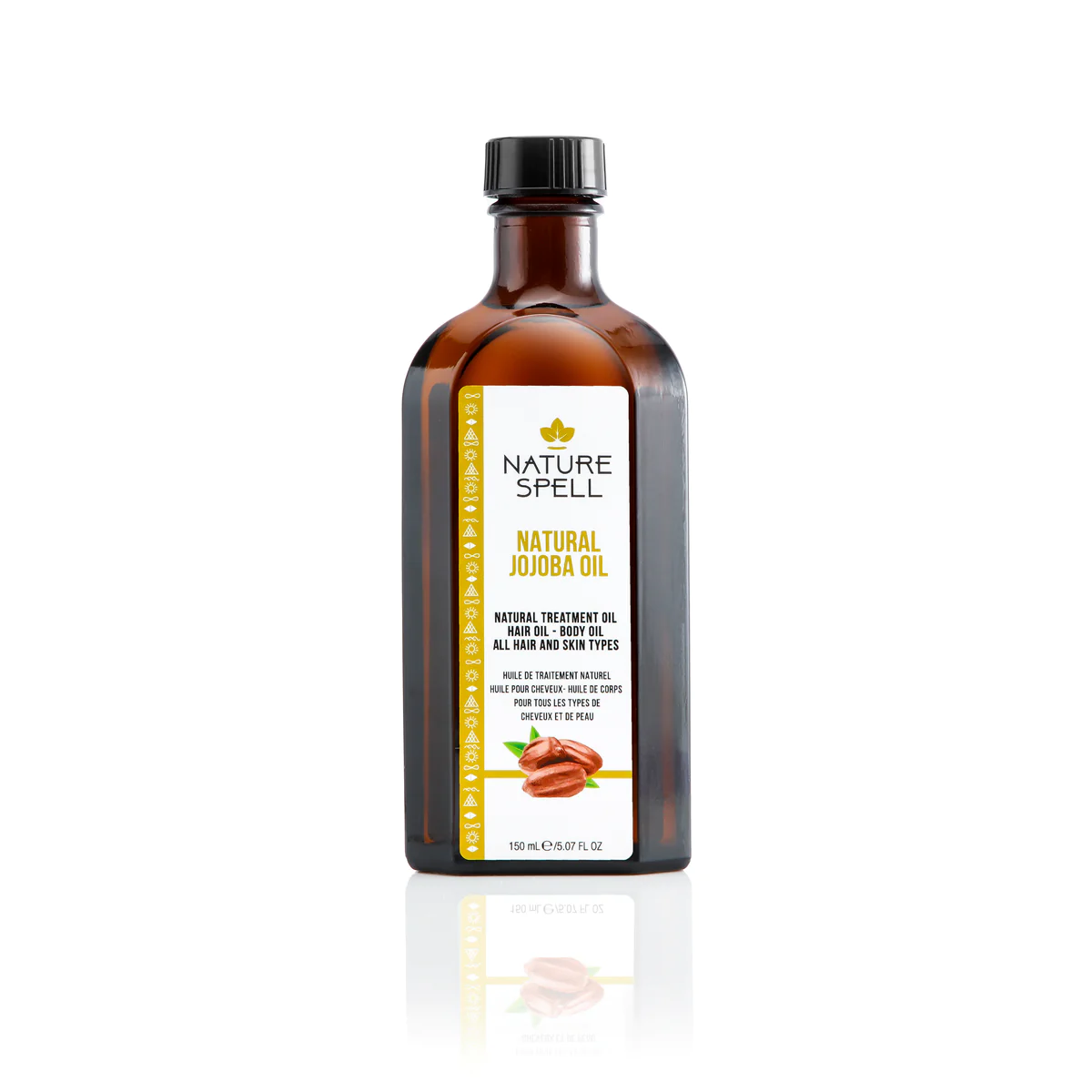 روغن مرطوب کننده جوجوبا مناسب مو و بدن~Natural Jojoba Oil For Hair And Body~NATURE SPELL