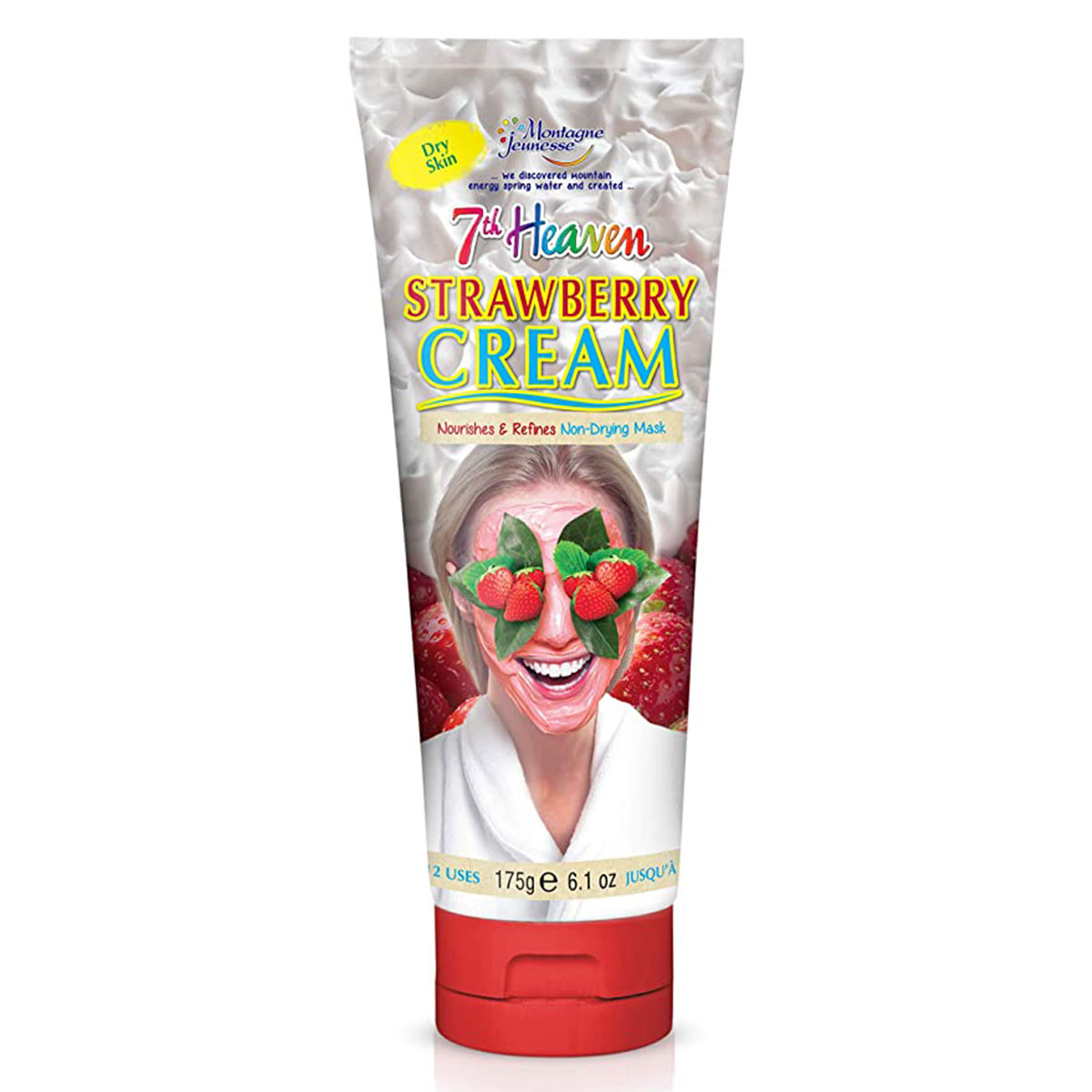 ماسک کرمی توت فرنگی~Strawberry Cream Mask~7 HEAVEN