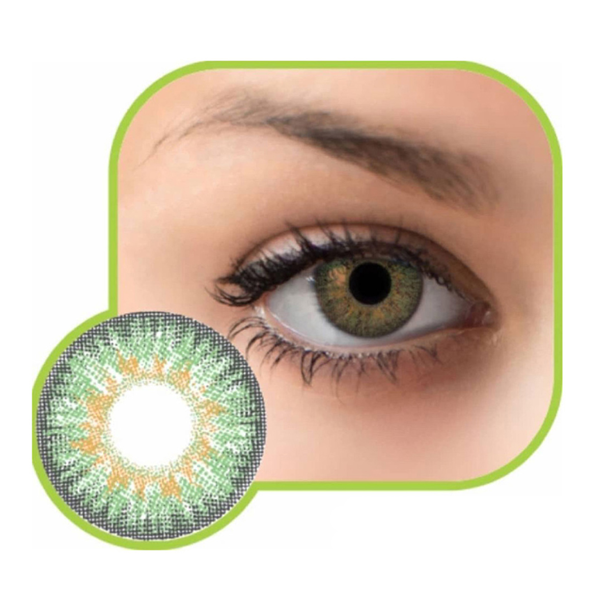 لنز تماسی رنگی چشم~Eye Contact Color Lens~GLAMOUR