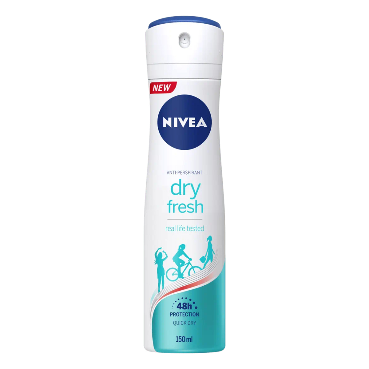 اسپری ضد تعریق درای فرش زنانه~Women Anti Perspirant Dry Fresh Spray~NIVEA