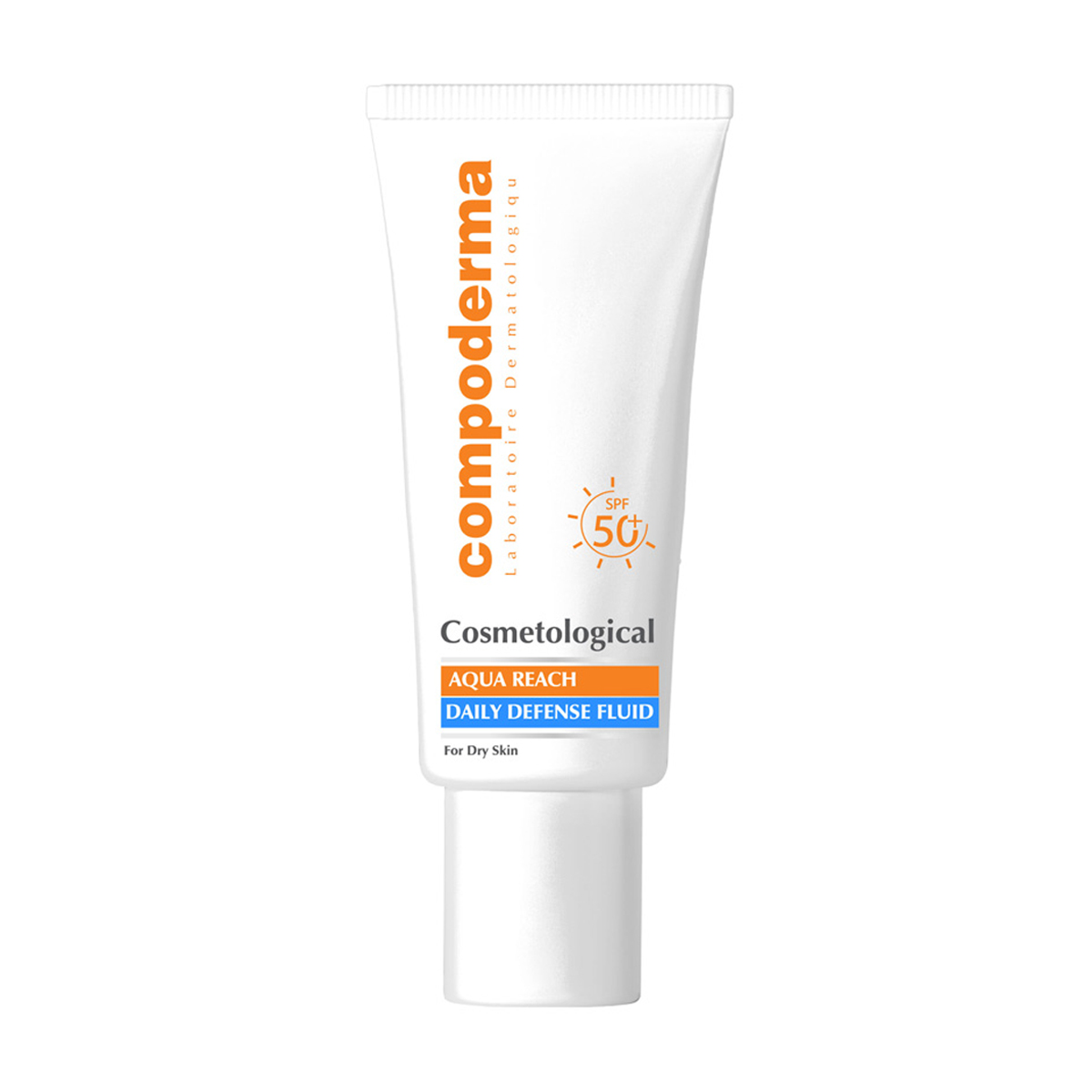 ضد آفتاب آکواریچ SPF50+ مناسب پوست نرمال و خشک~Aqua Rich Daily Defend Fluid For Dry Skin~COMPODERMA